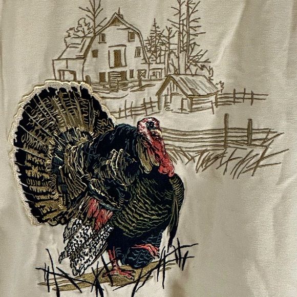 Redhead • Embroidered Turkey Hunting Long Sleeve Men's Size XLT Thanksgiving - Picture 1 of 12